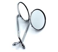 embout guidon rétroviseur Pour Kawasaki YZF R1 R6 R6S YZF-R25 YZF-R3 R125 YZF-R5 Moto Arrière Rétroviseurs 10 Mm Rétroviseur Aile(Chrome 8MM)