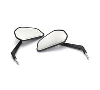 Embout Guidon Rétroviseur Rétroviseur de moto compatible avec Davidson Night Train, compatible Pan America 1250 S et compatible Sportster(Black)