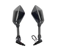 Embout Guidon Rétroviseur Universel 10mm Moto avec Lumière LED Rétroviseur Rétroviseurs Boîtier Rétroviseur Latéral pour R1200gs R1200GS R1200RT
