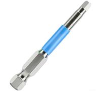 Embout Hexagonal 65mm Acier, Magnétique, pour h5 Embout Hexagonal(H4) | Pour Mécanique Auto, Acier Trempé 62HRC, pour idéal pour pros, Queue 1/4 Pouces, Taille 65mm