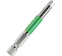 Embout Hexagonal 65mm Acier, Magnétique, pour h5 Embout Hexagonal(H6) | Pour Mécanique Auto, Acier Trempé 62HRC, pour idéal pour pros, Queue 1/4 Pouces, Taille 65mm
