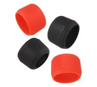 Embout hexagonal de 6,35 mm pour tête de visseuse à percussion, convient pour et plusieurs marques, manchon en caoutchouc conçu pour la protection des embouts (A)