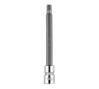 Embout hexagonal H5 sur douille 1/4", long, 87 mm