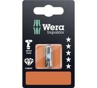 Embout IMP DC Impaktor 840/1, 6.0 x 25, 1 pièce Wera 840/1 IMP DC Impaktor Bits SB SiS 05073906001 N/A Longueur:25 mm Contenu 1 pc(s)