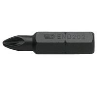 Embout impact série 2 pour vis Pozidriv en brunie 7,94 mm - FACOM - END.203