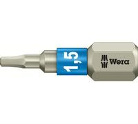 Embouts Hex-Plus, acier inoxydable 3840/1 TS Hex-Plus 1,5 x 25 mm WERA - 05071070001