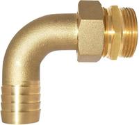 Embout laiton coudé sortie de pompe 26 x 34 pour tuyau ø 19| Boutté