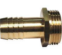 Boutté - Embout laiton mâle M20x27 cannelé pour tuyau Ø25 - Raccord arrosage haute résistance