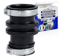 Embout Lave Vaisselle Ø42 mm x 60 mm Code Original 480140100778 461972775441 C00312781 pour Whirlpool pour Bauknecht pour Indesit - MADE IN ITALY - Garantie de 10 Ans - MONTERAL