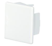 Tehalit Capuchon d'extrémité LF 30x30mm fw pour chemin de câbles