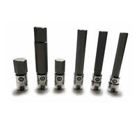 Pedro´s Llave Dinamomet Key Kit 6 Units Noir