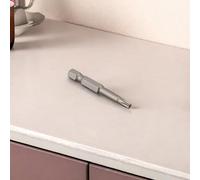 Embout magnétique en alliage d'acier pour tournevis Torx de 50 mm de long avec tige hexagonale de 6,35 mm pour tailles jusqu'à T40, compatible avec tournevis pneumatique et électrique ()