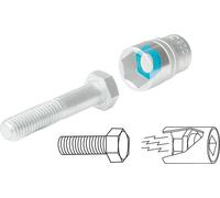 Embout magnétique pour clé à douille 10 mm, 11 mm, 12 mm, 13 mm, 14 mm, 15 mm, 16 mm, 17 mm, 18 mm Hazet 960MGT Propulseur 1/2\