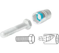 Embout magnétique pour clé à douille 10 mm, 11 mm, 12 mm, 13 mm, 14 mm, 15 mm, 16 mm, 17 mm, 18 mm Hazet 960MGT Propulseur 1/2 (12.5 mm)
