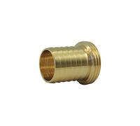 Embout male cannelé - fileté male en laiton - Ø A: 3/4'' | Ø B: 12/12.5mm