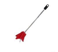 Embout mélangeur de peinture électrique 300 mm pour résine époxy et latex - Palette de 65 mm avec tige de 6,35 mm, construction en acier + ABS, compatible avec perceuses filaires et sans fil