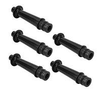 Embout Mélodique Droit Universel de Remplacement pour clé 32/37 K-05, 5 Pièces en ABS Noir pour Débutants, étudiants et Enfants, Support Vertical pour Jouer