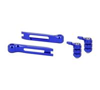 Embout + Molette Bleus Pour Leviers Cnc