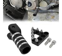 Embout Pedale de Frein Arrière + Embout Selecteur Vitesse Moto,Kit Pedale Frein Selecteur Vitesse Pedale Moto pour 125-530 SX EXC XCF XC XCW SXF SMR 690SMCR 690ENDURO SUPERMOTOR-Noir