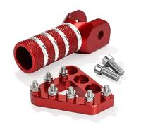 Embout Pedale de Frein Arrière + Embout Selecteur Vitesse Moto-Rouge