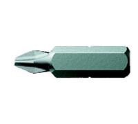 Embout PH pour vis cruciforme 1/4'', semi-dur, Dimensions : PH 1, Long. totale 25 mm