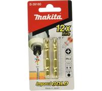 'EMBOUT PH2-50''IMPACT GOLD''2PCS' MAKITA - B39160