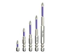 Embout pilote réglé - Jeu d' de vis magnétiques | K5 Electric Cross ScreverDriver Kit | Outils de réparation chromés pour automobiles, menuisiers, mécaniciens, électriciens, projets, travail du