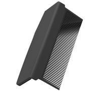 Embout plat en fer Com - Peigne plat - Peigne plat - Accessoire professionnel - Fixation de peigne à cheveux droit - Clip - Peigne droit - Outil de coiffure