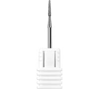 Embout Ponceuse Ongles Cuticule, Forets À Ongles Professionnels Éliminer Cuticule Peau Morte Strass, Carbure De Tungstène, Forme De Cône, Embout Ponceuse Ongles Grain Moyen Pour Manucure Pédicure