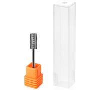 Embout Ponceuse Ongles En Acier De Tungstène, Forets À Ongles Professionnels Manucure Pédicure Fraise À Ongles Pour Retirer Le Vernis/Gel Et Les Cuticules, Densité Des Dents: Grossière, 415c5