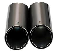 Embout Pot D'échappement Pour VW Pour J&etta Pour SAGITAR Pour POLO Pour G&olf 7 Embouts D'échappement Voiture Couvercle Tuyau Silencieux Tuyau D'échappement Silencieux(Noir)