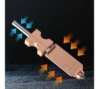 Embout pour Flashforge AD5X, 0,4 mm en acier inoxydable, remplacement compatible avec PLA ABS pour PETG, température moyenne à haute