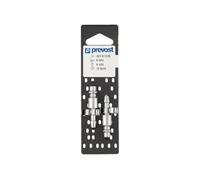 Embout pour flexibles Ø10 mm avec colliers à oreilles 1518 - La paire - IRP 066810P2