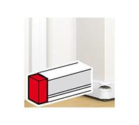 Embout pour goulotte Mosaic 50x130mm - blanc