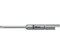 Embout pour vis à tête fendue 2 mm Wera 05135266001 Acier à outils allié, extra-rigide