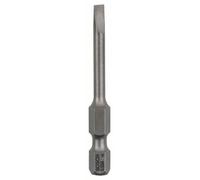 Embout pour vis à tête fendue 4 mm Bosch Accessories 2607001475 extra-dur Forme (embouts): E 6.3 3