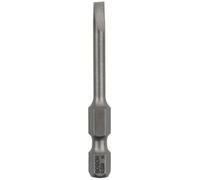 Embout pour vis à tête fendue 4 mm Bosch Accessories 2607001475 extra-dur Forme (embouts): E 6.3 3 pc(s)