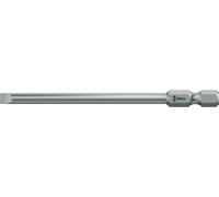 Embout pour vis à tête fendue 4 mm Wera 05059480001 Acier à outils extra-rigide, allié Forme (embouts): F 6.3