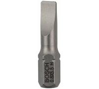 Bosch Embout de tournevis Bosch extra dur, S 0,8 x 5,5, 25 mm Quantité:25