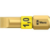 Embout pour vis à tête fendue 5.5 mm Wera 05 056172 001 Acier à outils allié, revêtement diamanté Forme (embouts): D 6.3