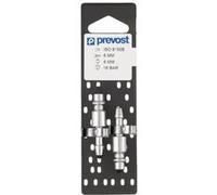 Embout PREVOST pour flexibles Ø10 mm avec colliers à oreilles 1518 - La paire - IRP 066810P2 G