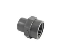 Embout PVC pression à coller mâle 32 mm, femelle à visser 20x27