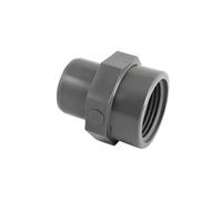 Embout PVC pression à coller mâle 40 mm, femelle à visser 33x42