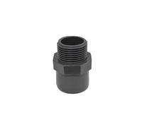 Embout PVC pression à visser 20x27, à coller femelle 25 mâle 32 mm