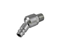 EMBOUT RACCORD AIR MALE ARTICULE A ROTULE CARDAN TYPE EURO LINE