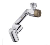 Embout Robinet Pivotant 360° pour Lavage Légumes | 4 modes jet, pour cascade douce, pour mousse fine, pulvérisation pour forte, nettoyage complet vaisselle et fruits