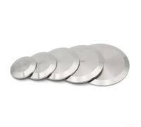 Embout sanitaire en acier inoxydable 304 avec virole à trois colliers pour systèmes de tuyaux industriels, conçu pour une étanchéité étanche, tailles 38 mm, 219 mm (51 mm)