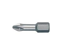 Embout semi-dur avec zone de torsion pour vis cruciforme 1/4'' PH, 25 mm de long, Dimensions : PH 3, Long. totale 25 mm
