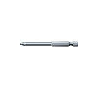 Embout semi-dur, pour vis cruciforme 1/4'' PZ, 89 mm de long, Dimensions : PZ 2