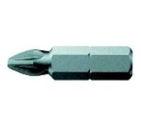 Embout semi-dur, pour vis cruciforme 1/4'' PZ, Dimensions : PZ 1, Long. totale 25 mm G